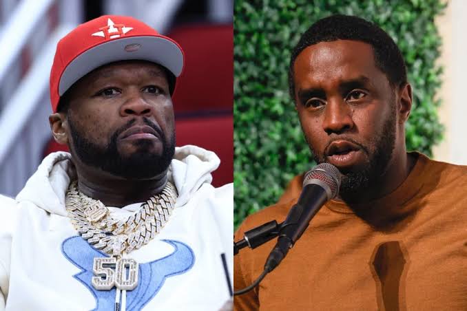 Diddy and 50cent 