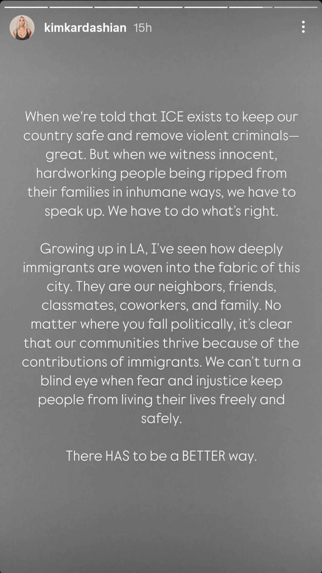 Kim Kardashian Speaks Against ICE Raids, Calls For A Better Way!