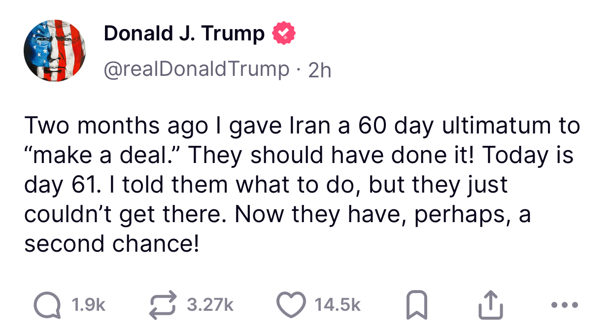 Trump Advises Iran To Settle Or Face More Attacks From Israel!