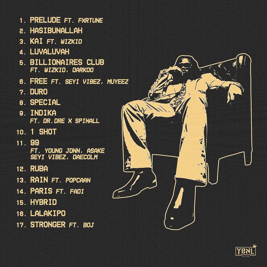 Olamide Releases Self Titled Album And Its Giving!
